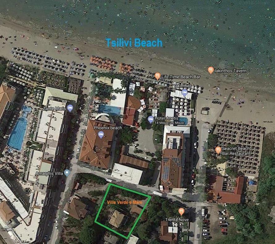 Verde E Mare Villa & Apartment تسيليفي المظهر الخارجي الصورة